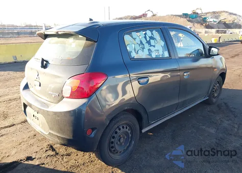 2015 Mitsubishi Mirage De/Rf из США, поврежденный, VIN ML32A3HJ2FH012488